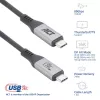 ACT USB4 80Gbps Thunderbolt 5 kábel 240W USB Type-C, USB-IF certifikovaný, 1,5 metra