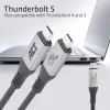 ACT USB4 80Gbps Thunderbolt 5 kábel 240W USB Type-C, USB-IF certifikovaný, 1,5 metra