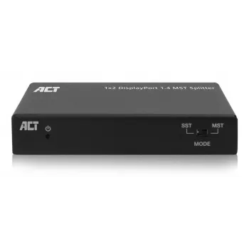ACT 1x2 DisplayPort 1.4 MST splitter
