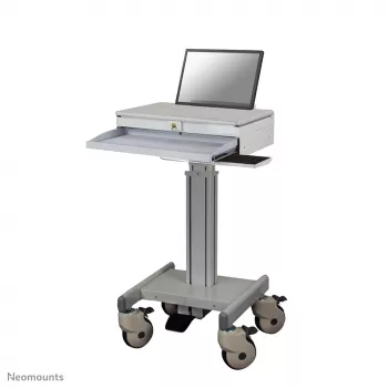 Neomounts MED-M100 lekárska mobilná pracovná stanica -17 palcov - plynová pružina - uzamykateľná