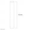 Neomounts FPMA-CPCONNECTSILVER spojka predlžovacieho stožiara, strieborná, oceľ, 50 kg, strop, 0 - 172 mm, 0 - 60 mm