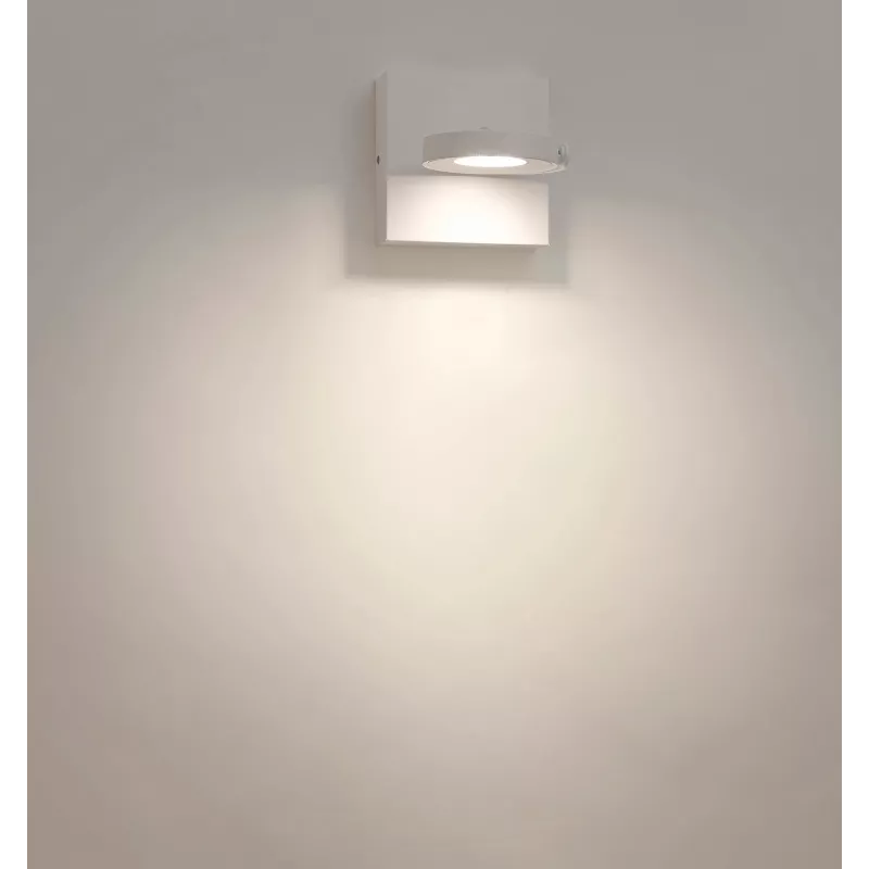 Nadstavbový LED spot Signify Philips Dimmable Clockwork 6,5W, 500 lm, 2700 K, IP20, biela