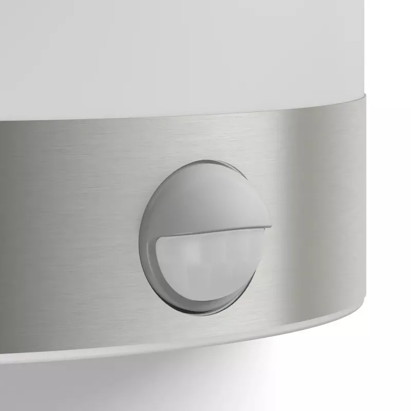 Vonkajšie nástenné svietidlo Philips myGarden Python 5,5 W LED, nehrdzavejúca oceľ/biela, IR senzor, 220–240 V