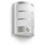 Vonkajšie nástenné svietidlo Philips myGarden Python 5,5 W LED, nehrdzavejúca oceľ/biela, IR senzor, 220–240 V