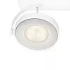 Philips WarmGlow LED Clockwork stropné/nástenné svietidlo 4x LED, 18 W celkom, 2700 K, 2000 lm, stmievateľné, IP20, biela