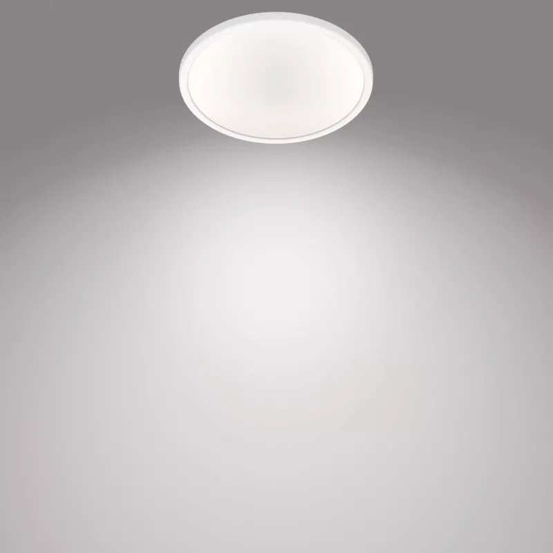 Stropné svietidlo Philips Functional super tenké 15 W LED, okrúhle, 250 mm, 220–240 V, biela