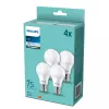 Philips LED žiarovka E27 balenie 4 ks, ekvivalent 75 W, 4000 K