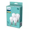 Philips LED žiarovka E27 balenie 4 ks, 10 W (ekvivalent 75 W), 2700 K