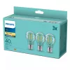 Philips LED žiarovka teplá biela 2700 K 4,3 W E27 F