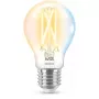 Smart LED filamentová žiarovka WiZ A60 E27 7W (806 lm) číra, 220–240V