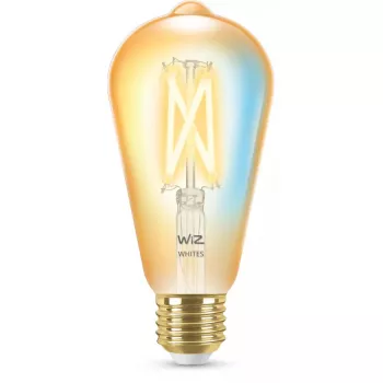 Smart žiarovka WiZ Filament Bulb jantárová 6.7W ST64 E27 Wi-Fi zlatá