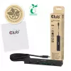 USB-C na HDMI hub CLUB3D 7-1 — káblový, Gigabit Ethernet, čierny, 136×34×94,5 mm
