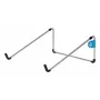 R-Go Tools R-Go Steel Basic stojan na notebook, strieborný, strieborný, oceľ, 25,4 cm (10 palcov), 55,9 cm (22 palcov), 5 kg, 0 - 110 mm