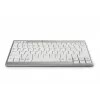 BakkerElkhuizen UltraBoard 950 Wireless US Qwerty, Mini, bezdrôtová, Bluetooth, nožnicové spínače, QWERTY, svetlosivá, biela