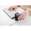 BakkerElkhuizen DXT 3 myš, obojručná, optická, USB Type-C, 2400 DPI, čierna