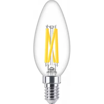 Philips Filament Candle Clear 60W B35 E14, 5,9 W, 60 W, E14, 806 lm, 15 000 h, Warm glow
