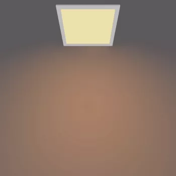 Stropné svietidlo Philips Functional Panel 12 W LED štvorcové 300×300×42 mm, biela
