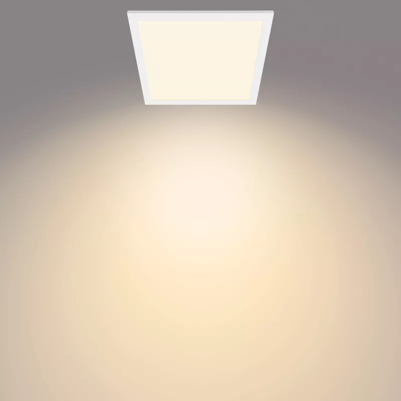 Stropné svietidlo Philips Functional Panel 12 W LED štvorcové 300×300×42 mm, biela