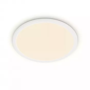 Stropné svietidlo Philips Functional Super slim 15 W biela okrúhle kúpeľňa