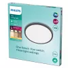 Philips Functional stropné svietidlo 18W 2700K 1500 lm stmievateľné LED na povrch čierna