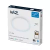 Inteligentné stropné svietidlo Signify WiZ Adria 17 W – Wi‑Fi/Bluetooth, 320×320×68 mm, biela