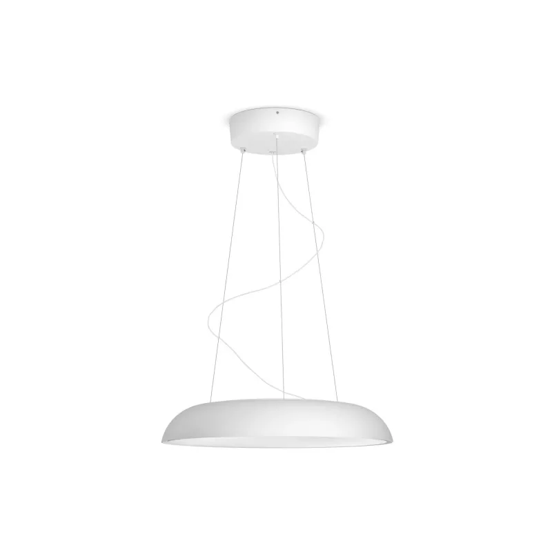 Inteligentné závesné svietidlo Philips Hue White Ambience Amaze – Bluetooth, 24 V, 434 × 77 mm, biela