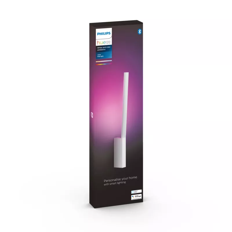 Smart nástenné svietidlo Philips Hue White and colour ambience Liane Bluetooth
