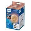 Inteligentná žiarovka Philips Filament Globe amber 7W G125 E27 LED