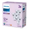 Philips reflektor 50W PAR16 GU10 x3, 4,6 W, 50 W, GU10, 390 lm, 15000 h, studená biela