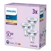 Philips reflektor 50W PAR16 GU10 x3, 4,6 W, 50 W, GU10, 355 lm, 15000 h, teplá biela