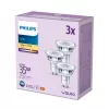 Philips reflektor 35W PAR16 GU10 x3, 3,5 W, 35 W, GU10, 255 lm, 15000 h, teplá biela