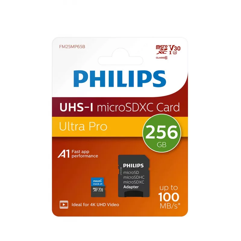 Philips FM25MP65B/00 pamäťová karta 256 GB MicroSDXC UHS-I Class 3