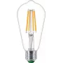 Philips Filament Birne Klar 60 W ST64 E27, 4 W, 60 W, E27, 840 lm, 50000 h, teplá biela