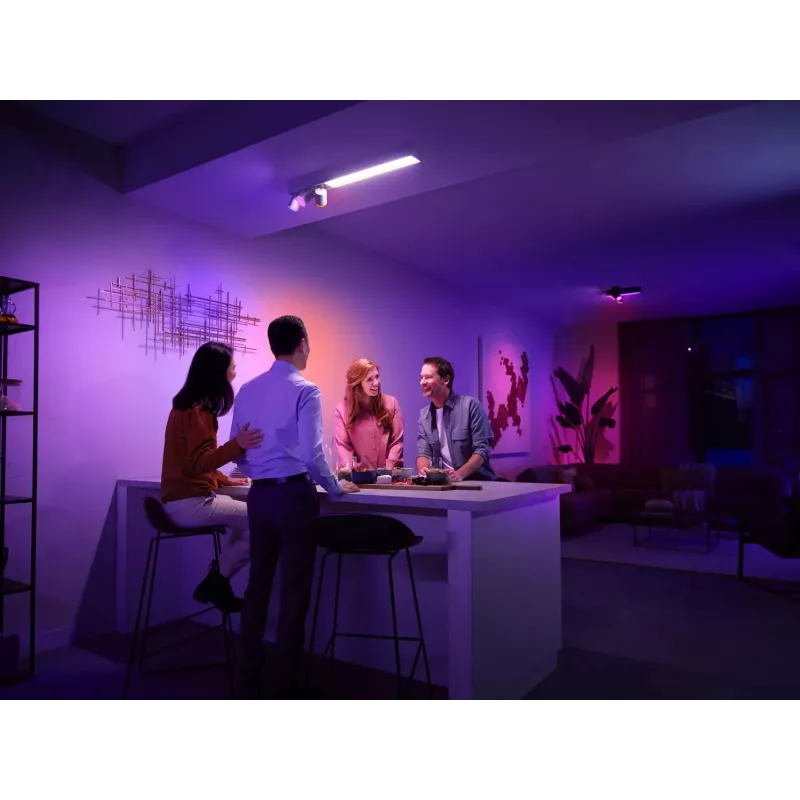 Philips Hue White and Colour Ambience Centris 3-Spot stropné svietidlo