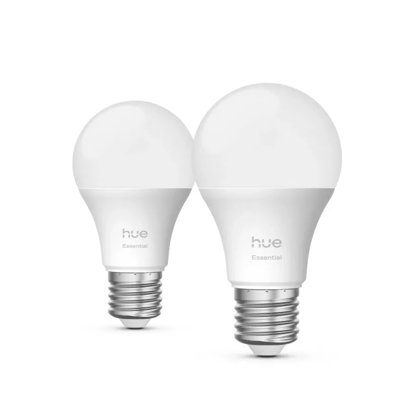 Philips Hue White and colour ambience Essential A60 – E27 smart žiarovka – 806 lm – 8W – 2-Pack
