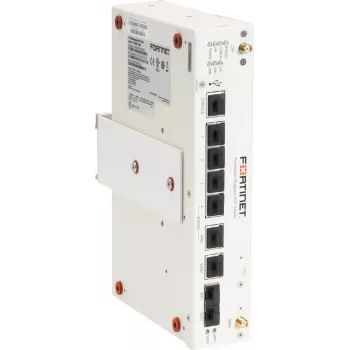 Rackový držiak pre FortiGate Rugged 60F RM-FR-W1 od rackmount it – montáž na DIN lištu