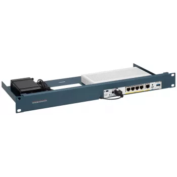Montážny držiak Rackmount.IT RM-CI-T21 1U modrý 483mm 216mm 44mm
