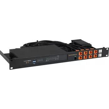 Rackmount IT racková montážna sada pre SonicWall TZ570W RM-SW-T12 1U – kompatibilná 1U racková montáž