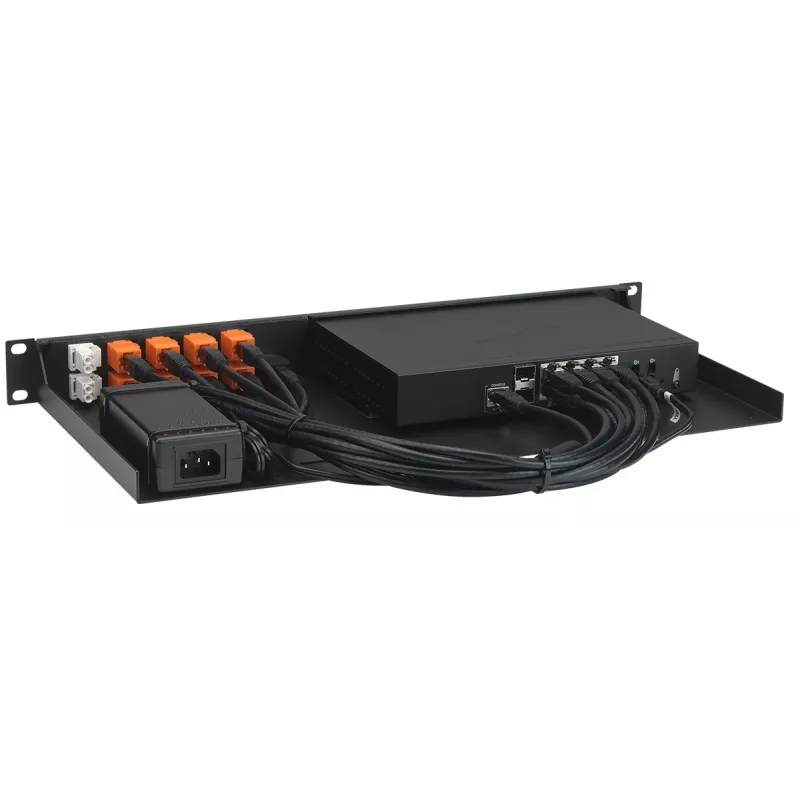 Rackmount IT racková montážna sada pre SonicWall TZ570W RM-SW-T12 1U – kompatibilná 1U racková montáž