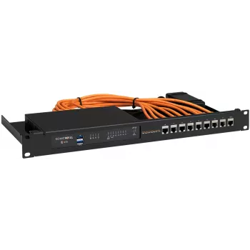 Rackmount IT rackový držiak pre SonicWall TZ270W TZ370W TZ470W (model RM-SW-T11I) tienený
