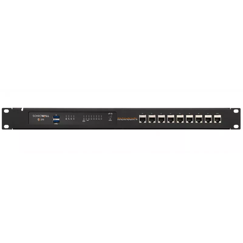 Rackmount IT rackový držiak pre SonicWall TZ270W TZ370W TZ470W (model RM-SW-T11I) tienený