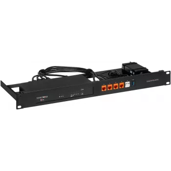 1U racková sada pre SonicWall TZ80 od rackmount it RM-SW-T14 — 1U montážna sada pre SonicWall TZ80 zariadenie