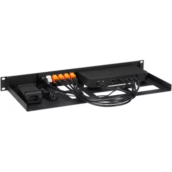 1U racková sada pre SonicWall TZ80 od rackmount it RM-SW-T14 — 1U montážna sada pre SonicWall TZ80 zariadenie