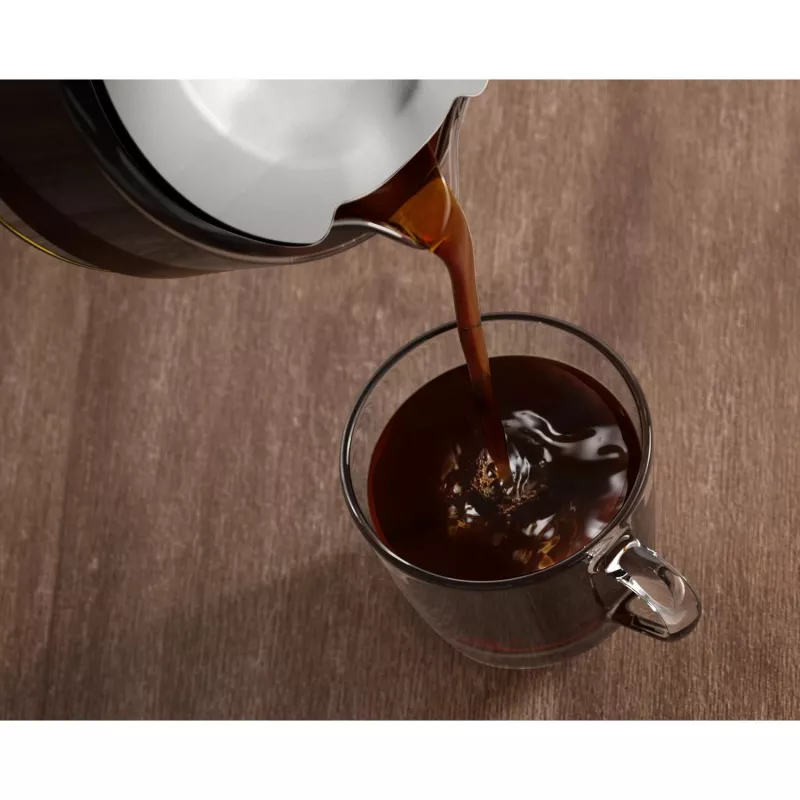 Philips Cafe Gourmet HD5416/00 kávovar na filtrovanú kávu so sklenenou kanvicou, biely