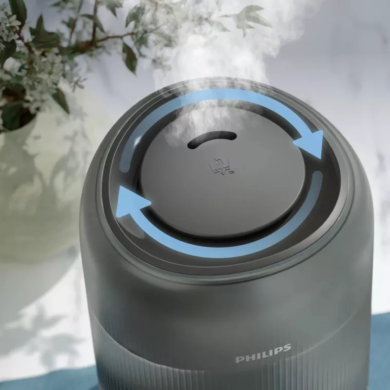 Ultrazvukový zvlhčovač vzduchu Philips HU1510/03 3L čierny 19,6W
