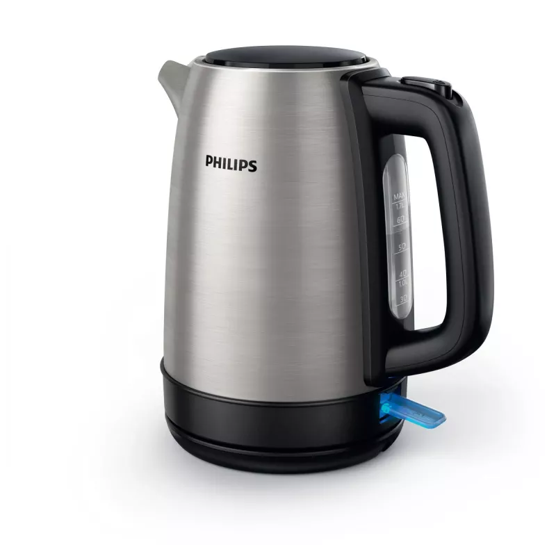 Philips Daily Collection HD9350/94 rýchlovarná kanvica 1,7 l 2020 W čierna, nerezová oceľ