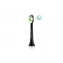 Náhradné hlavice zubnej kefky Philips HX6066/88 Optimal White, balenie 6 ks, čierna, 3-mesačný interval výmeny