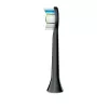 Náhradné hlavice zubnej kefky Philips HX6066/88 Optimal White, balenie 6 ks, čierna, 3-mesačný interval výmeny