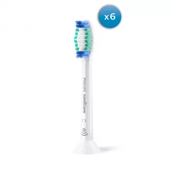 Náhradné hlavice kefky Philips ProResults HX6016 balenie 6 ks biela 6 ks interval výmeny 3 mesiace