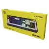 HATOR Icefall klávesnica herná USB QWERTY US English čierna RGB LED